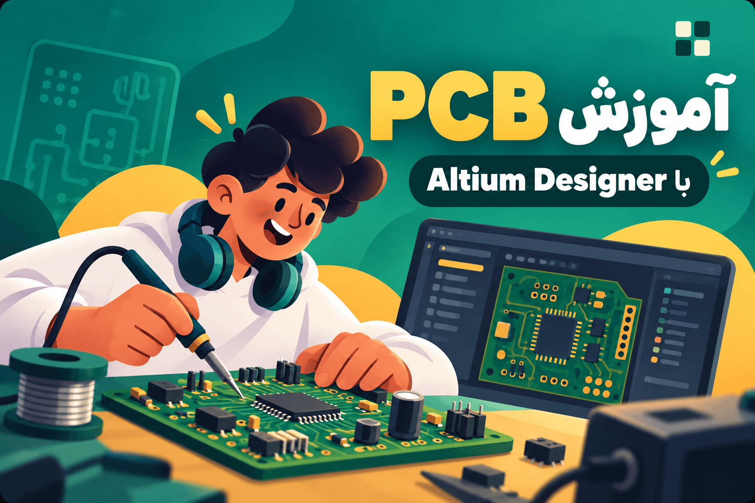 آموزش حرفه‌ای Altium Designer و طراحی PCB
